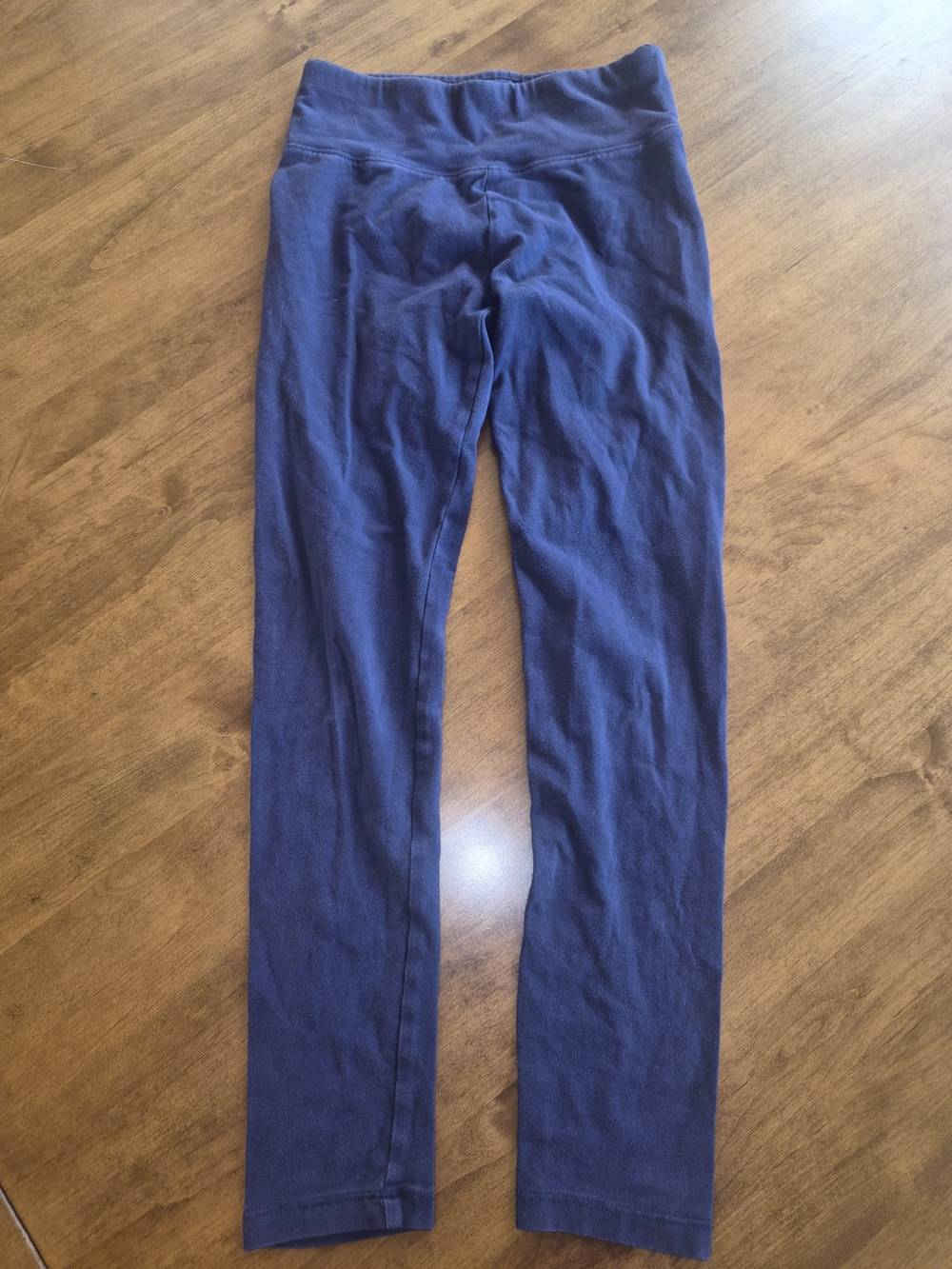 Girls Justice Navy Jogger Stretch Leggings Sz 10